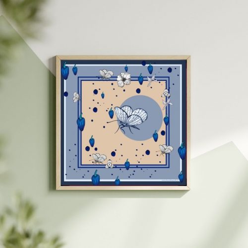 Dessin floral -Tirage d’Art, Numéroté & Signé