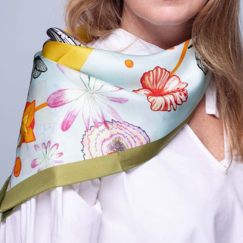 foulard en soie